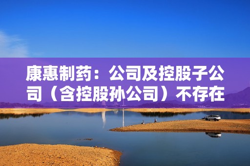 康惠制药：公司及控股子公司（含控股孙公司）不存在逾期担保情形