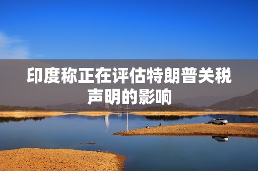 印度称正在评估特朗普关税声明的影响