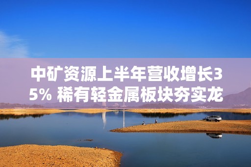 中矿资源上半年营收增长35% 稀有轻金属板块夯实龙头地位
