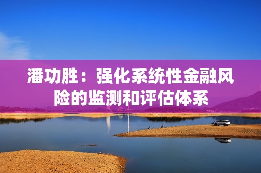 潘功胜:强化系统性金融风险的监测和评估体系 潘功胜:强化系统性金融风险的监测和评估体系