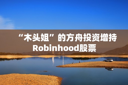 “木头姐”的方舟投资增持Robinhood股票
