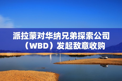 派拉蒙对华纳兄弟探索公司（WBD）发起敌意收购